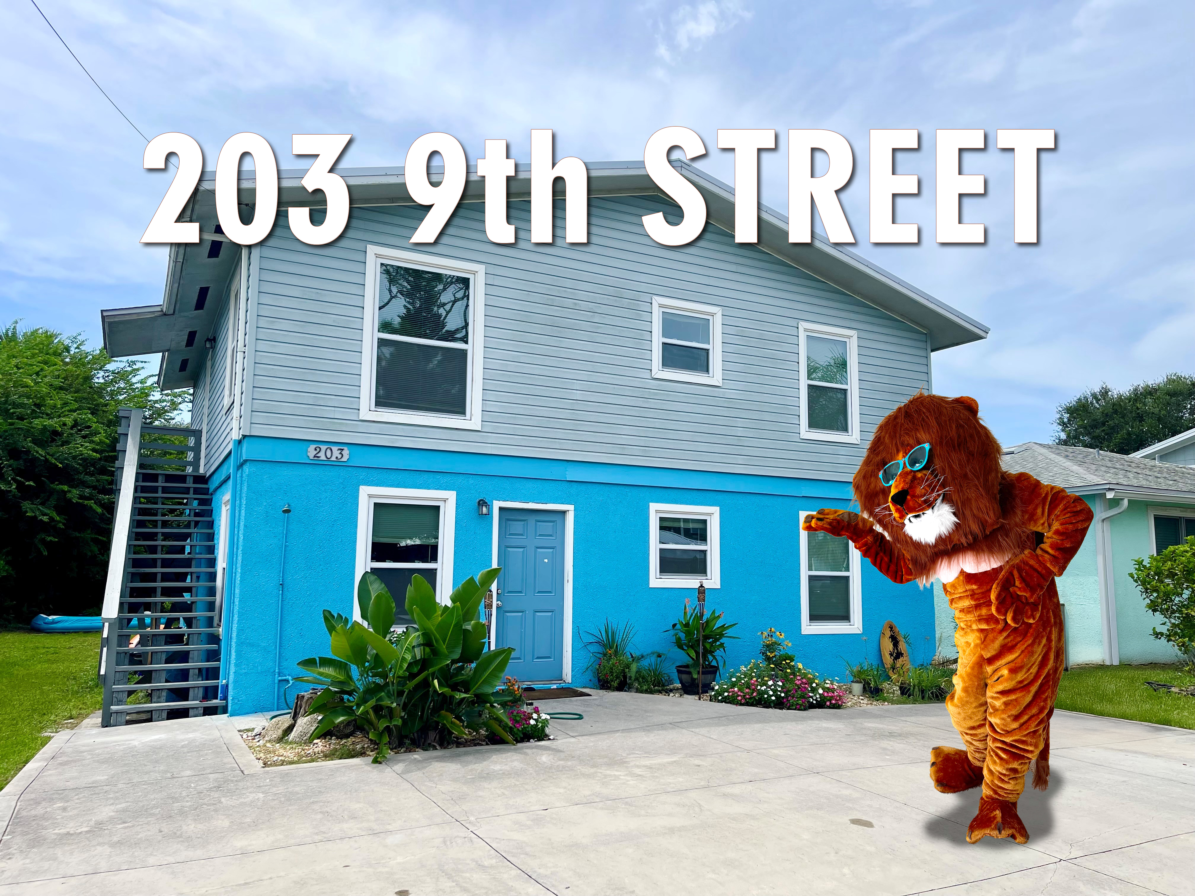 203 9th Street, Saint Augustine FL - Beach Duplex
